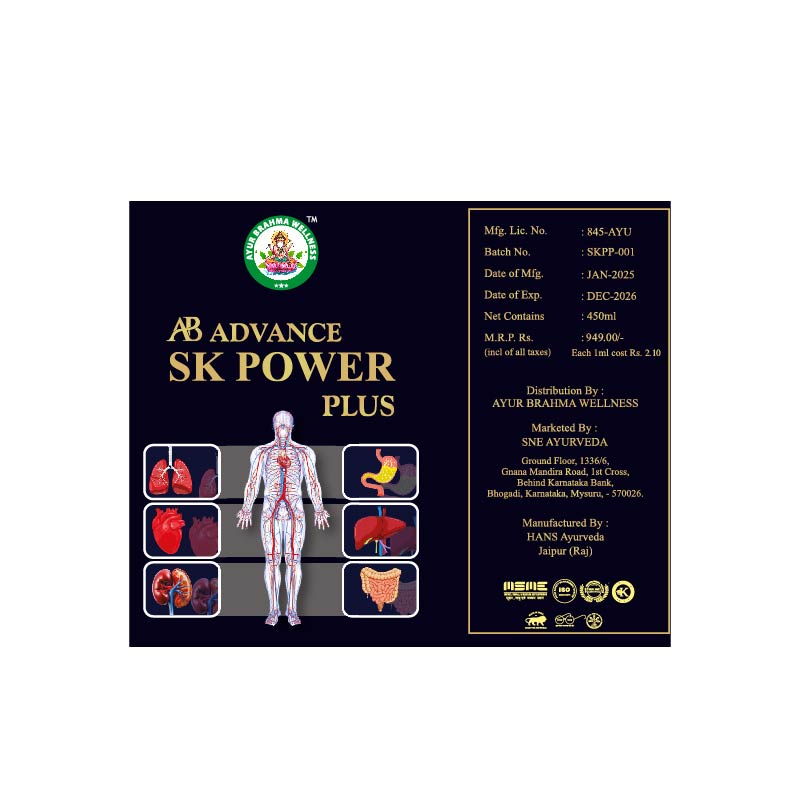 Ayur Brahma Advance Stomach Kare Power Plus-450 ml - Image 5