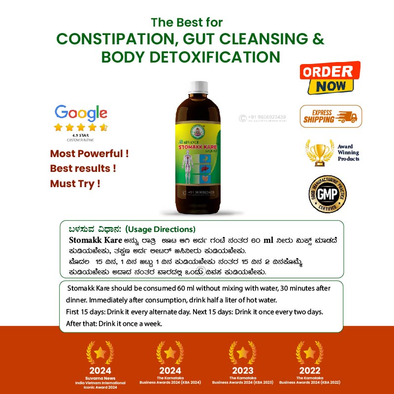 Ayur Brahma Advance Stomach Kare -450 ml - Image 2
