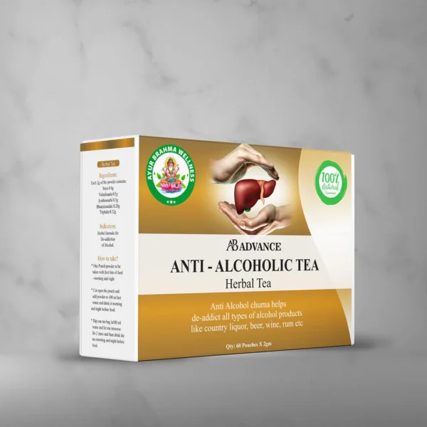 AB Advance Anti-Alcoholic Herbal Tea - Ayur Brahma Wellness
